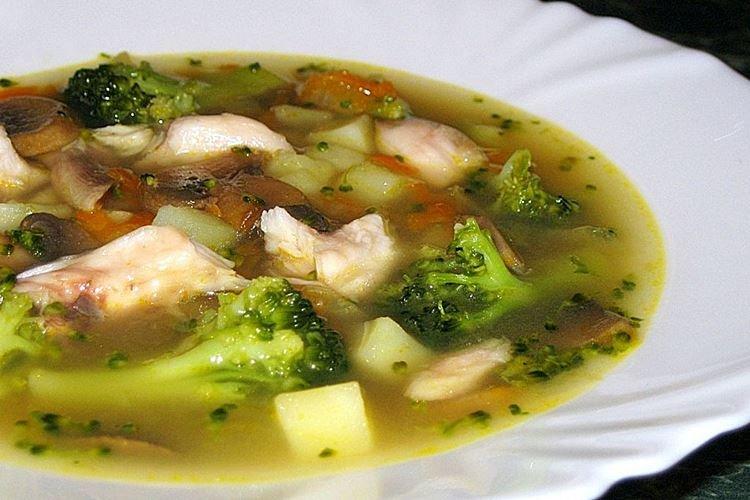 Диетический суп с капустой и морепродуктами - рецепты