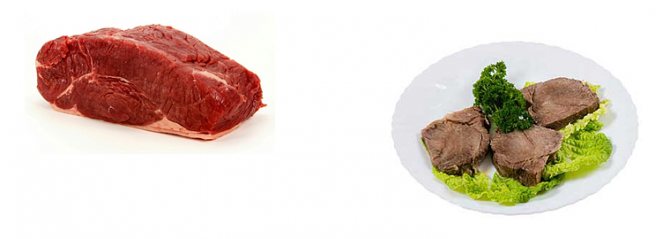 Какая калорийность отварной говядины?