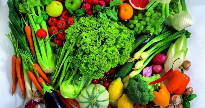 низкокалорийные продукты овощи