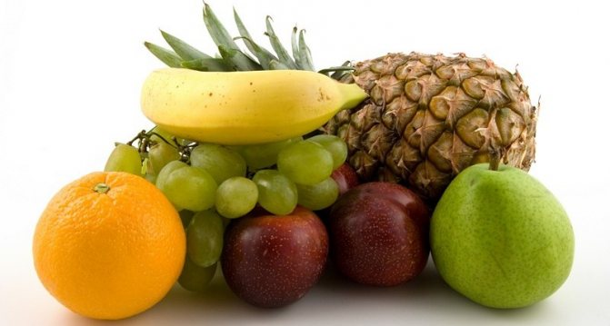 овощи, фрукты, продукты низкокалорийные