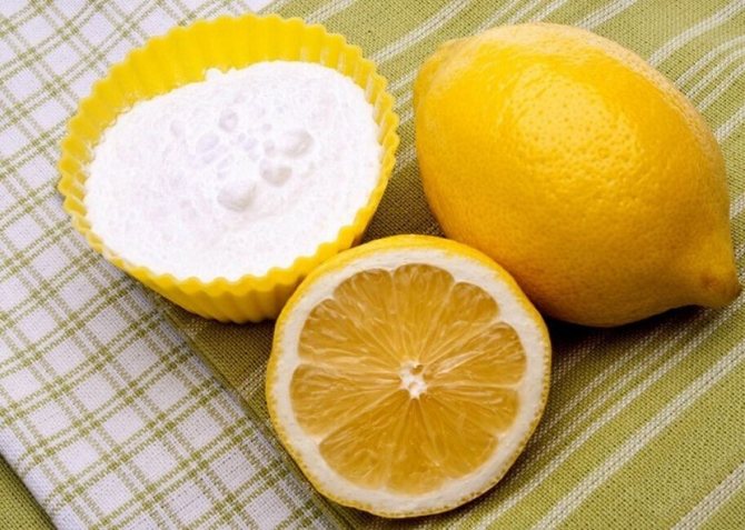помощники вашего организма - лимон и сода
