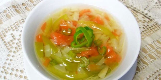 Сельдереевый суп