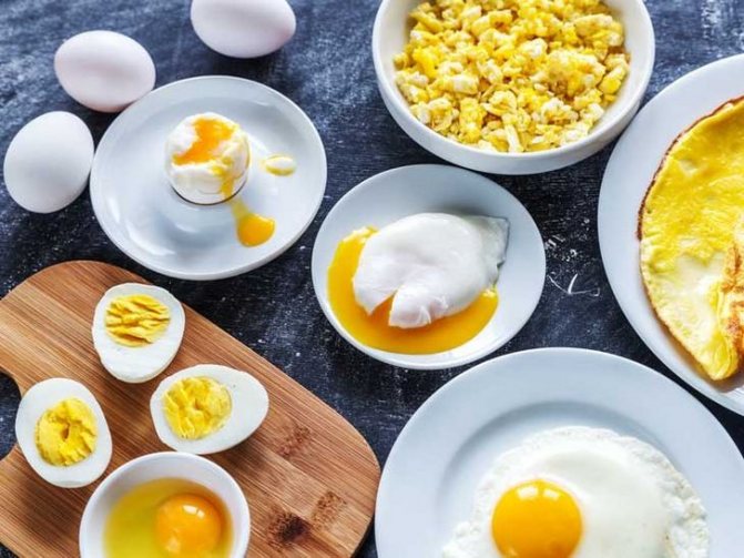 Суточная норма употребления яиц