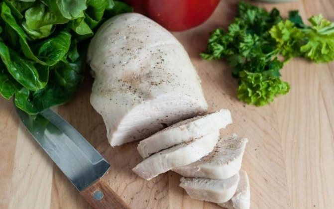 Boiled turkey breast, chicken. Calorie content, food, recipes, how to cook and eat on a diet 